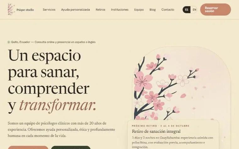 Portada de psique.studio